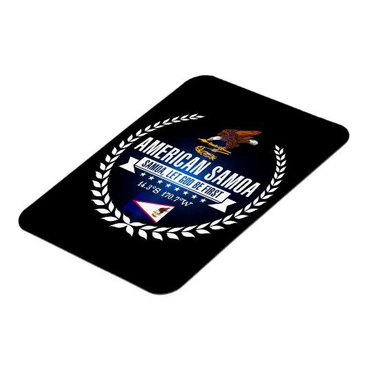 Amerikanisch-Samoa Magnet (Linke Seite)