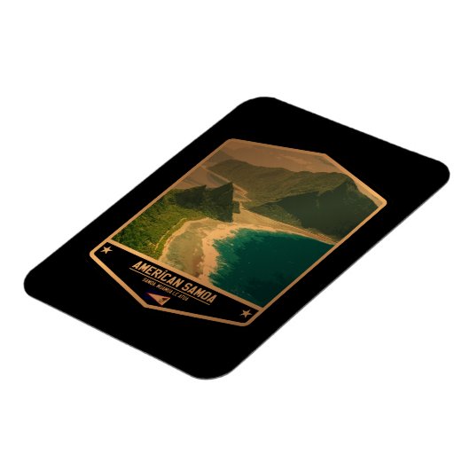 Amerikanisch-Samoa Magnet (Linke Seite)