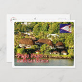 Amerikanisch-Samoa - Pago Pago - Postkarte (Vorne/Hinten)