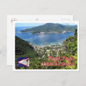 Amerikanisch-Samoa - Pago Pago - Postkarte (Vorne/Hinten)