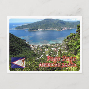 Amerikanisch-Samoa - Pago Pago - Postkarte