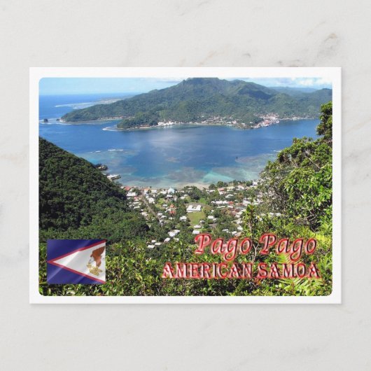 Amerikanisch-Samoa - Pago Pago - Postkarte (Vorderseite)