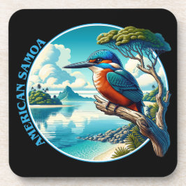 Amerikanisch-Samoa-Südpazifik Getränkeuntersetzer