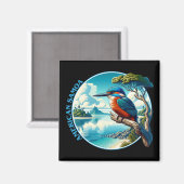 Amerikanisch-Samoa-Südpazifik Magnet (Vorderseite/Rückseite)