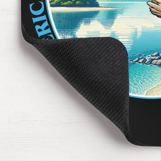 Amerikanisch-Samoa-Südpazifik Mousepad (Ecke)