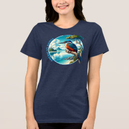 Amerikanisch-Samoa-Südpazifik Tri-Blend Shirt