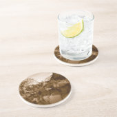 amerikanisch sandstein untersetzer (Seite)