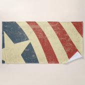 Amerikanisch Strandtuch (Vorderseite)