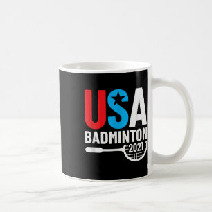 Amerikanische 2021 Usa Badminton Geschenke Für Uns Kaffeetasse