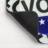 Amerikanische Abstimmungstasten Mousepad (Ecke)