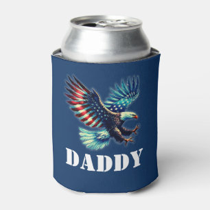 Amerikanische Adler-Patriotismusflagge Blau Dosenkühler