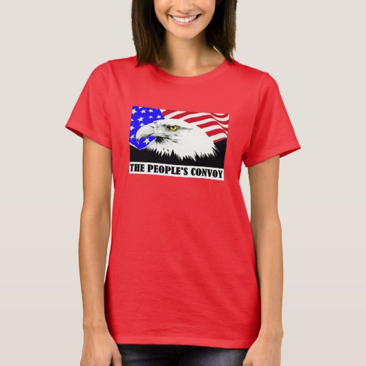 Amerikanische Adler T-Shirt (Vorderseite)