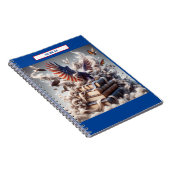 Amerikanische Adlergeschichte Notizblock (Rechte Seite)