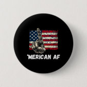 Amerikanische Af Flag 4. Juli Patriotic Gif Button (Vorderseite)