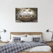 Amerikanische Alligatorin Leinwanddruck (Insitu (Schlafzimmer))
