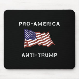 Amerikanische Anti-Trump-Flagge Mousepad