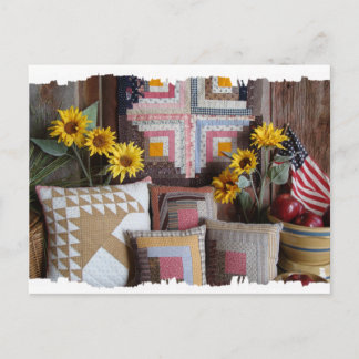 Amerikanische Antiquitätenkarte Postkarte