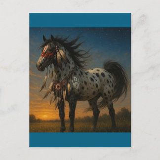 Amerikanische Appaloosa Horse Postcard - Honovi Postkarte