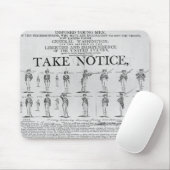 AMERIKANISCHE Armee, die verschiedene Positionen Mousepad (Mit Mouse)