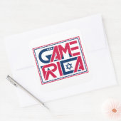 Amerikanische Armee Quadratischer Aufkleber (Umschlag)