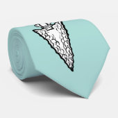 Amerikanische Arrow-Türkis Krawatte (Gerollt)