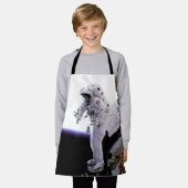 Amerikanische Astronaut Schürze (Getragen)