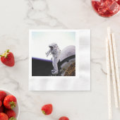 Amerikanische Astronaut Serviette (Beispiel)