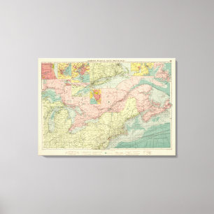 Amerikanische atlantische Nordhäfen Leinwanddruck