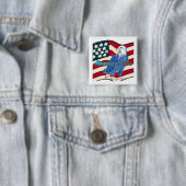 Amerikanische Atmosphäre Button (Beispiel)