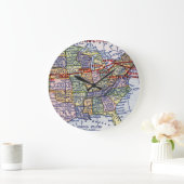 AMERIKANISCHE AUSDRÜCKLICHE VERSANDUNG GROßE WANDUHR (Zuhause)