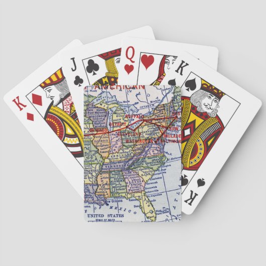 AMERIKANISCHE AUSDRÜCKLICHE VERSANDUNG SPIELKARTEN (Rückseite)