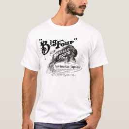 Amerikanische Ausstellung 1901 NY großer vier T-Shirt