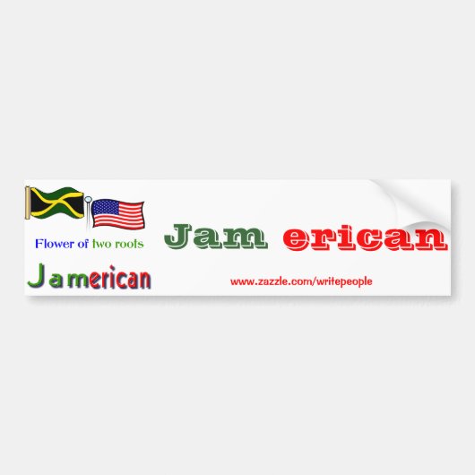 amerikanische Autoaufkleber (Vorne)