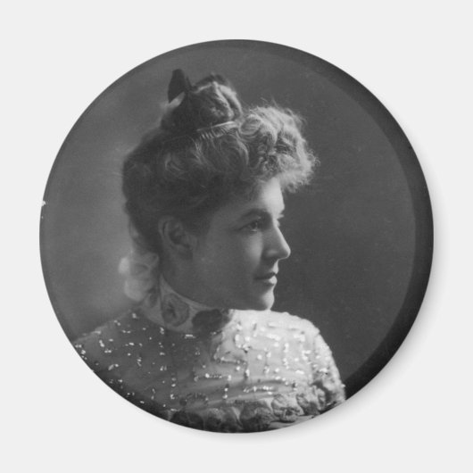Amerikanische Autorin und Dichterin Ella Wheeler W Magnet (Vorne)