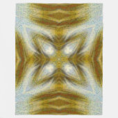 Amerikanische Bärengeist Shaman Star Plush Fleecedecke (Vorderseite)