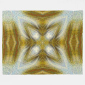 Amerikanische Bärengeist Shaman Star Plush Fleecedecke (Vorderseite (Horizontal))