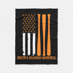 Amerikanische Baseball-Sportarten Multiple Skleros Fleecedecke