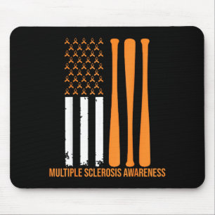 Amerikanische Baseball-Sportarten Multiple Skleros Mousepad