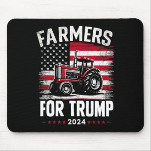 Amerikanische Bauer für Trump - Flagge der USA Mousepad