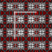 Amerikanische Blanket-Webermuster Stoff (Kachel)