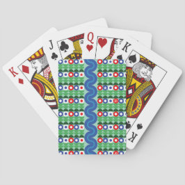 Amerikanische Blume - Kartenspielen Spielkarten