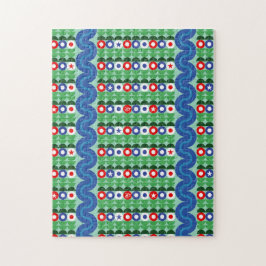 Amerikanische Blume - Puzzle