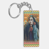 Amerikanische Brave im Südwesten Schlüsselanhänger (Vorderseite links)