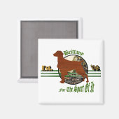 Amerikanische Bretagne Spaniel Geschenke Magnet (Vorderseite/Rückseite)