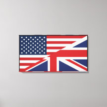 Amerikanische - Britische kombinierte Flagge