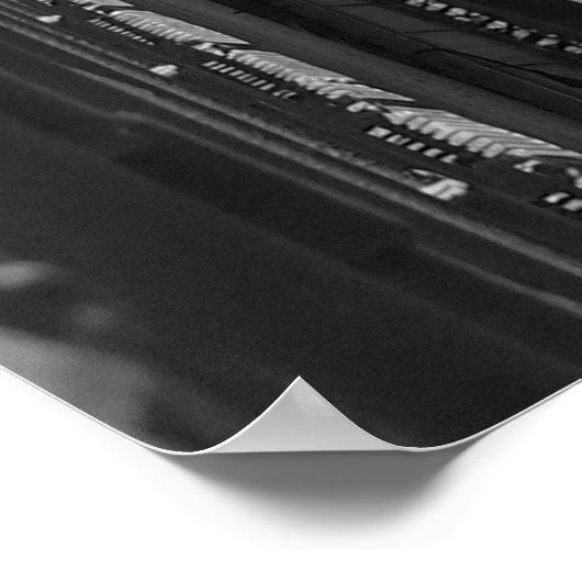 Amerikanische Brücke Poster (Ecke)