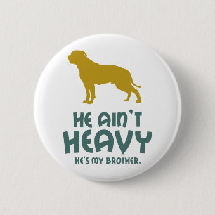 Amerikanische Bulldogge Button