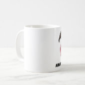 Amerikanische Bulldogge Kaffeetasse (Vorderseite Links)