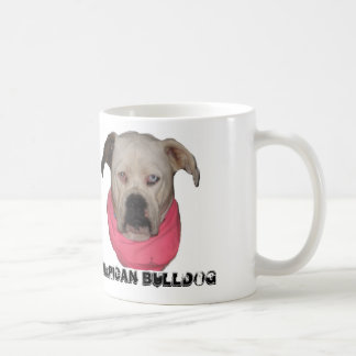 Amerikanische Bulldogge Kaffeetasse