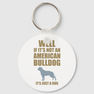 Amerikanische Bulldogge Schlüsselanhänger